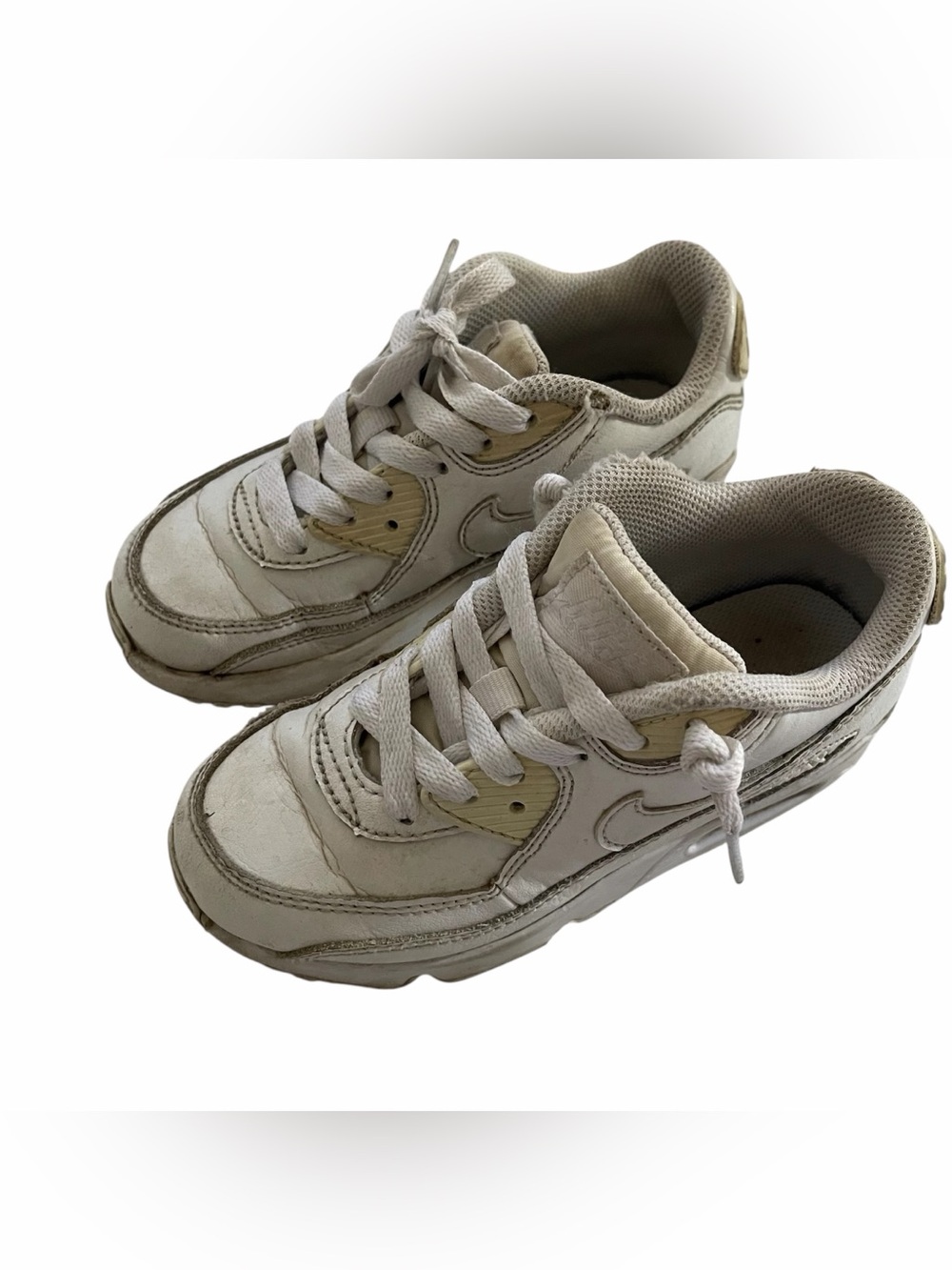 Nike Kids White Low-Top Sneakers US 6